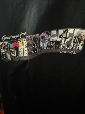 Reign Black 'Greetings From foreigner Graphic Short Sleeve Tee